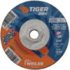 Picture of Weiler® 4-1/2 X 1/4 Tiger Zircty27 Grind Whl   5/8-11 Part# - 58070