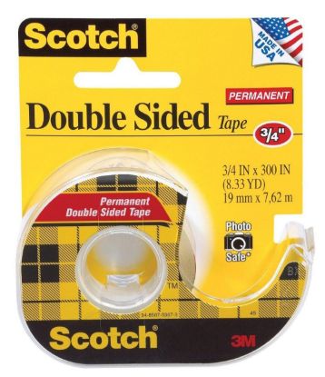 Picture of Scotch-Brite™ Scotch Double Sided Tape237  3/4"X300" Part# - 7010371414