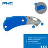 Picture of Pacific Handy Cutter Phc Auto-Retracting Pocket Safety Cutter  Blue Part# - E10202-4