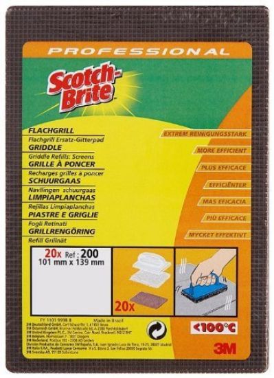 Picture of Scotch-Brite™ Griddle Screen 200Cc  4In X 5.5 In Part# - 7100231996