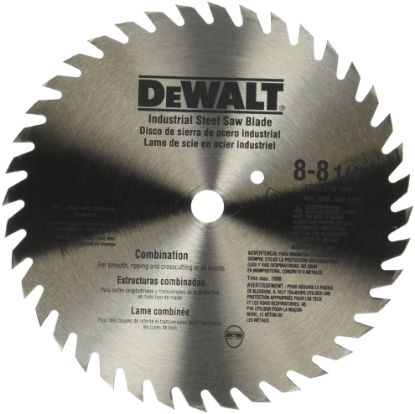 Picture of Dewalt® 8-1/4" 40T Steel Combina Part# - Dw3350