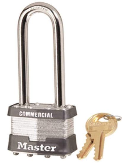 Picture of Master Lock® 4 Pin Tumbler Padlock Keyed Alike W/ 2-1/2" S Part# - 1Kalj-0366