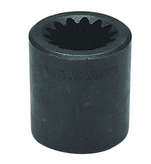 Picture of Wright Tool 15/16" #5 Spline Drive Square Impact Socket Part# - 5995