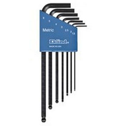 Picture of Eklind Tool 7-Pc Ball-Hex-L Metrichex Key Set Part# - 13607