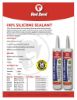 Picture of Red Devil 2.8Oz White Silicone Sealant Part# - 810