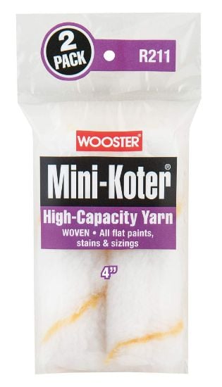 Picture of Wooster 4" Mini-Koter Poly Yarn2-Pk Mini Rollers Part# - 00R2110040