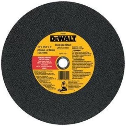 Picture of Dewalt® 12"X1/8"X20Mm Metal Portable Saw Cut Off Wheel Part# - Dw8023