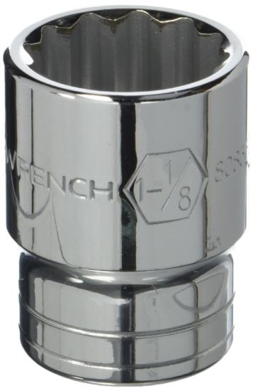 Picture of Gearwrench® 3/4" Drive 12 Point Standard Sae Socket 1-1/8" Part# - 80835D