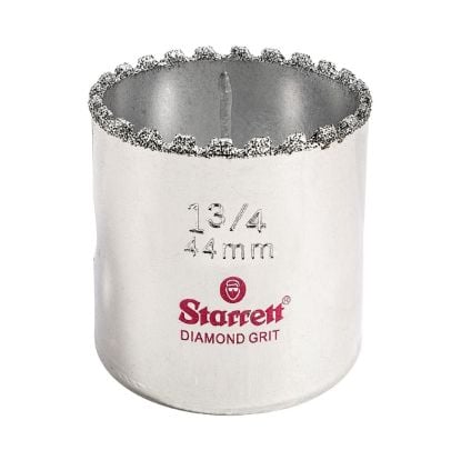 Picture of L.S. Starrett Diamond Grit Hole Saw  1-3/4" - 44Mm Diameter Part# - Kd0134-N