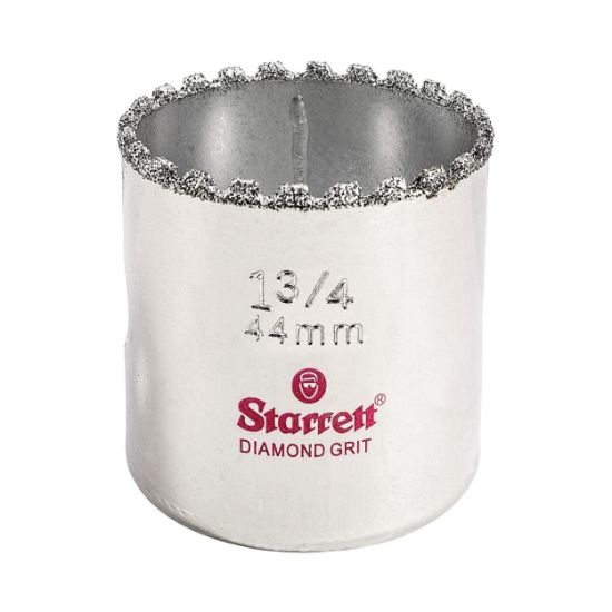 Picture of L.S. Starrett Diamond Grit Hole Saw  1-3/4" - 44Mm Diameter Part# - Kd0134-N