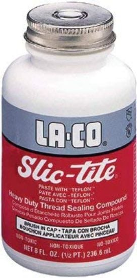 Picture of La-Co Slic-Tite Paste Thread Sealants W/Ptfe  1/4 Pint Part# - 42009