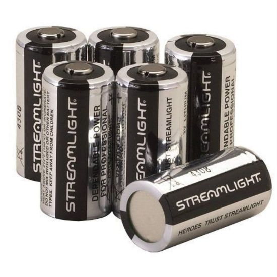 Picture of Streamlight® Lithium Batteries 6 Pack Part# - 85180