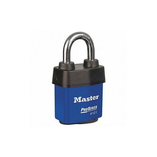 Picture of Master Lock® 2-1/8In Pro Series Lam St Padlock W/Blu Cvr Part# - 6121Kablu