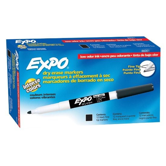 Picture of Expo Expo Low Odor Black Fine Part# - 86001