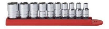 Picture of Gearwrench® 10 Pc. 1/4" Drive 6 Point Standard Sae Socket Se Part# - 80303