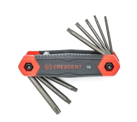 Picture of Crescent® Folding Hex Key Torx 8Pc Part# - Chkft8