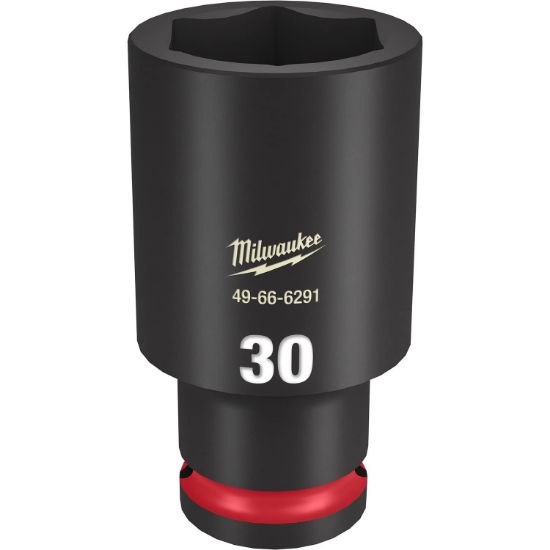 Picture of Milwaukee® Tool Impact Duty 1/2In Dr 30Mm Deep 6 Point Sckt Part# - 49-66-6291