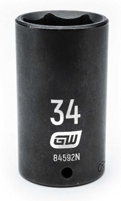 Picture of Gearwrench® 1/2"Drive 34Mm Deep Impact Socket Part# - 84592N