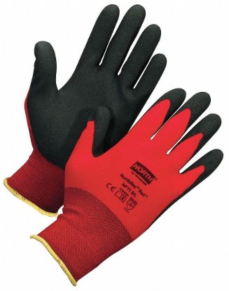 Picture of Honeywell North® Northflex Red Nylon/Foampvc Glove Xxl Part# - Nf11/11Xxl