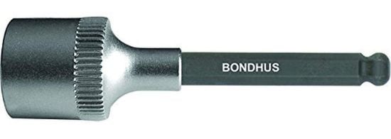 Picture of Bondhus® 1/2 Prohold Ball Bit 2"W/ 1/2" Dr Socket Part# - 43916