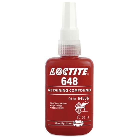 Picture of Loctite® 648 Retaincomp.Pressfithighstren.Rapidcure50Ml Part# - 1835920