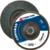 Picture of Weiler® 7" Tiger Paw Abrasive Flap Disc  Angled  Phenoli Part# - 51150