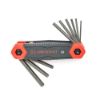 Picture of Crescent® Folding Hex Key Sae 9Pc Part# - Chkfsae9