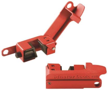 Picture of Master Lock® Circuit Breaker Lockoutfor Tall Or Wide Breaker Part# - 491B