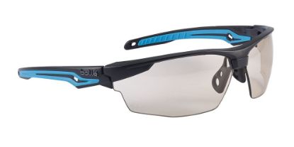 Picture of Bolle Safety Glasses Tryon Csp Pc Lens Plat Af  Blu/Blk Frame Part# - 40305