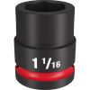 Picture of Milwaukee® Tool 3/4 Dr 1-1/16  Std Impact Socket Part# - 49-66-6308