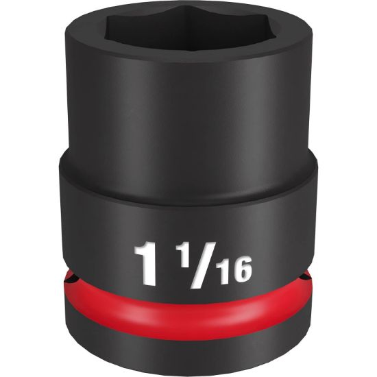 Picture of Milwaukee® Tool 3/4 Dr 1-1/16  Std Impact Socket Part# - 49-66-6308