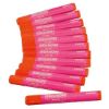 Picture of Dixon Ticonderoga 526 Fluorescent Pink Lumber Crayon Part# - 52600