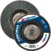 Picture of Weiler® 4-1/2" Tiger Paw Abrasive Flap Disc- Angled- 36Z Part# - 51123