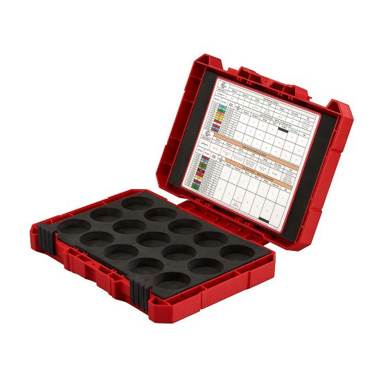 Picture of Milwaukee® Tool Case For 15 Sets Of U Dies Part# - 49-16-Case