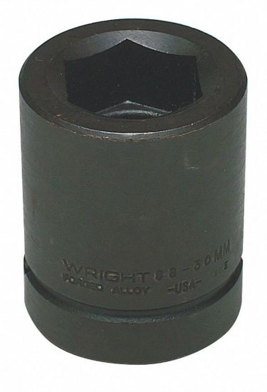 Picture of Wright Tool 1" Dr. 6 Pt. Std. Metricimpact Socket Part# - 88-47Mm