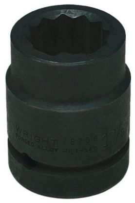 Picture of Wright Tool 1" Dr. 12 Pt. Standard Impact Sockets Part# - 8756