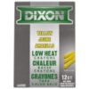 Picture of Dixon Ticonderoga 4-1/2"X1/2" Hex Shape Yellow Melt Marking Cra Part# - 66000