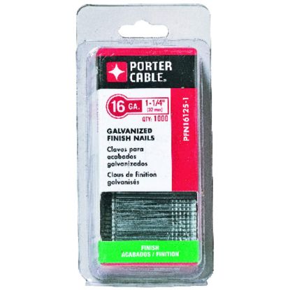 Picture of Porter Cable 16 Ga Finish Nail 1-1/4"Long (2500 Pk) Part# - Pfn16125