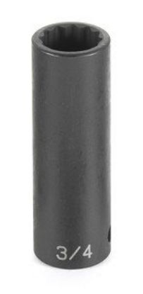 Picture of Grey Pneumatic 1" Drive X 1-7/16" Deep- 12 Point Part# - 4246D