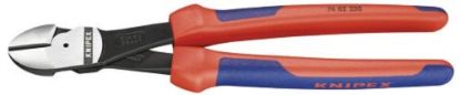 Picture of Knipex 10" High Leverage Diagonal Cutters-Comfort Grip Part# - 7402250