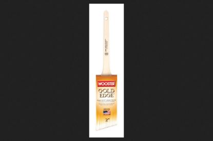 Picture of Wooster 2" Gold Edge Thin Anglesash Brush Part# - 52340020