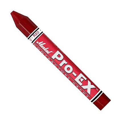 Picture of Markal® Pro-Ex Lumber Crayon Redcarded  4 Pack Part# - 80602