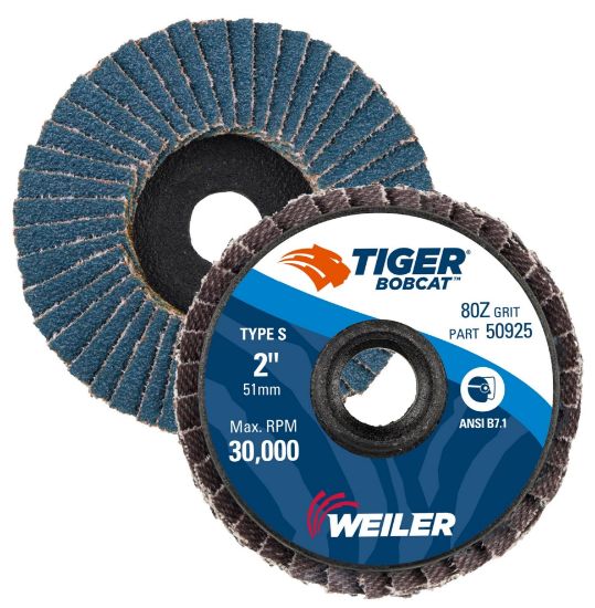 Picture of Weiler® Bobcat Disc 2" Angled 80Grit Part# - 50925