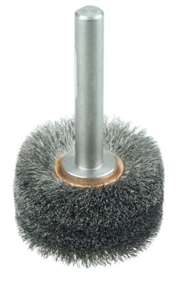 Picture of Weiler® 2" Bore-Rx Brush .006 Steel 3/8" Stem Part# - 17214