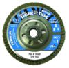 Picture of Weiler® 4-1/2" Tiger Abrasive Flap Disc 80Z 5/8"-11 A.H. Part# - 50520