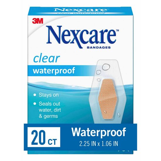 Picture of Nexcare Nexcare Waterproof Bandages 586-20Pb  20 Ct Part# - 7100027459