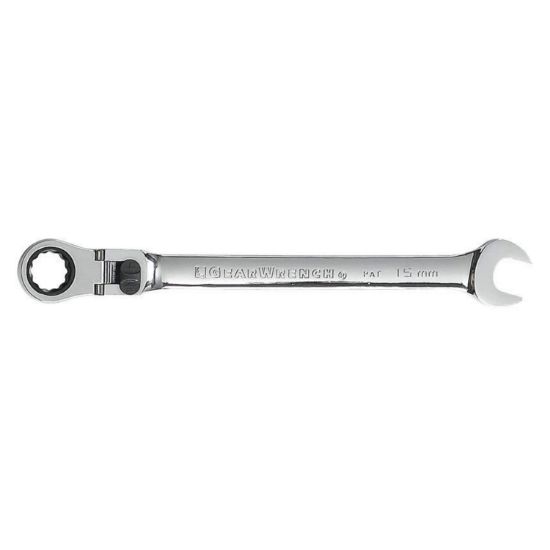 Picture of Gearwrench® 15Mm Xl Flex Locking Combo Rat Wrench Part# - 85615