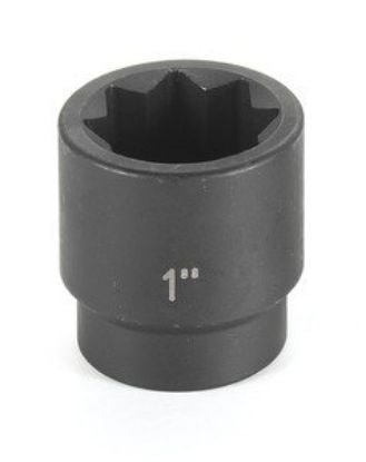 Picture of Grey Pneumatic 1" Drive X 1-1/8" Deep -8 Point Part# - 4536Sd