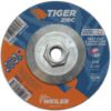 Picture of Weiler® 5 X 1/4 Tiger Zirc Ty27Grind Whl  5/8-11 Ah Part# - 58072