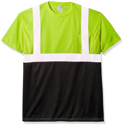 Picture of Occunomix 2X T-Shirt Black And Yellow Part# - Lux-Ssetpbk-Y2X